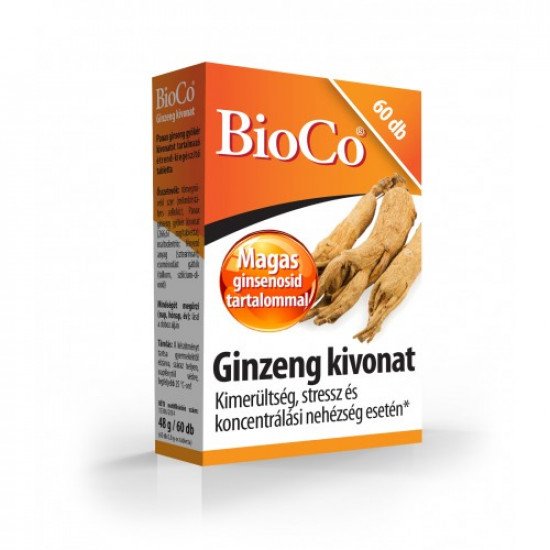 Bioco ginzeng tabletta 60db