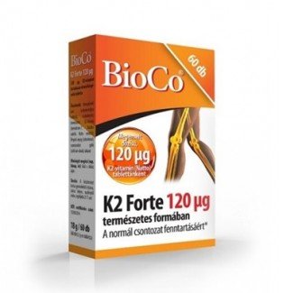 Bioco k2 forte vitamin tabletta 60db