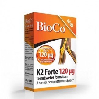 Bioco k2 forte vitamin tabletta 60db