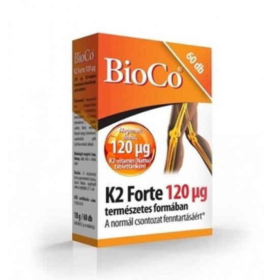 Bioco k2 forte vitamin tabletta 60db