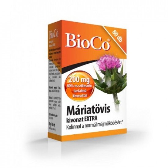 Bioco máriatövis extra kivonat tabletta 80db