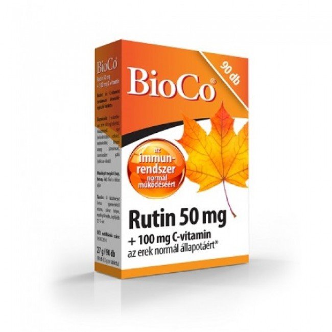 Bioco rutin+c vitamin tabletta 90db Bioco rutin+c vitamin tabletta 90db