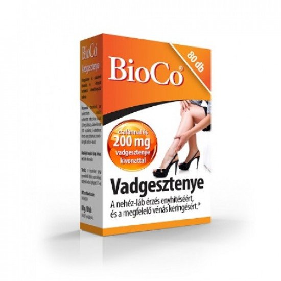 Bioco vadgesztenye tabletta 80db