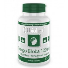 Bioheal ginkgo biloba 120 mg + Fokhagyma kivonat tabletta 70db