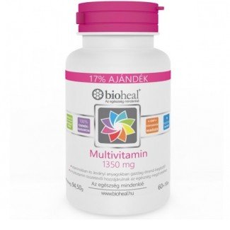 Bioheal multivitamin tabletta 70db