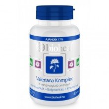 Bioheal valeriána komplex tabletta 70db