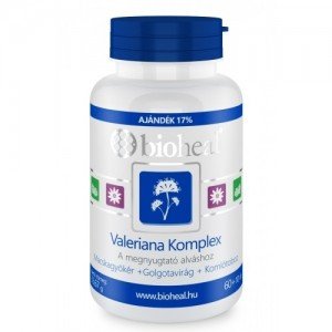 Bioheal valeriána komplex tabletta 70db