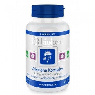 Bioheal valeriána komplex tabletta 70db
