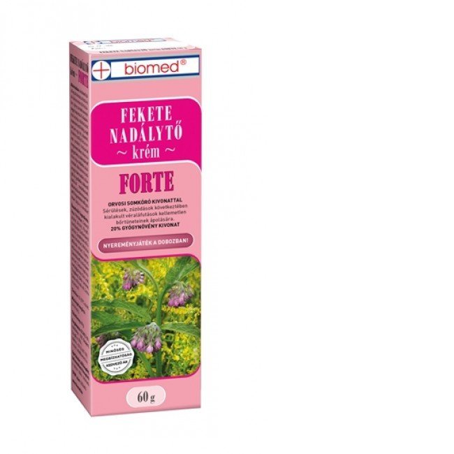Biomed feketenadálytő forte krém 60g
