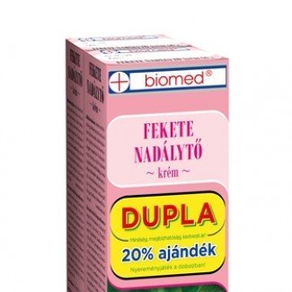 Biomed feketenadálytő krém dupla 60+60g 
