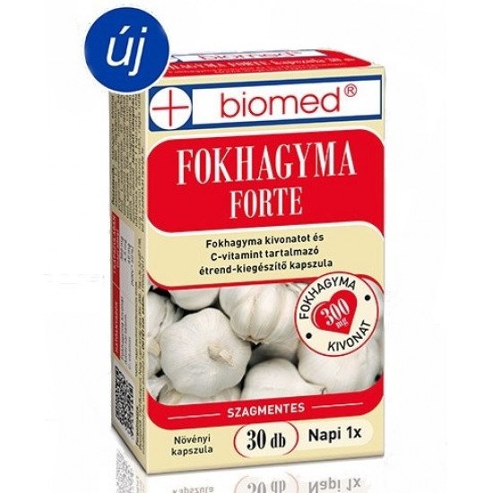 Biomed fokhagyma forte kapszula 30db