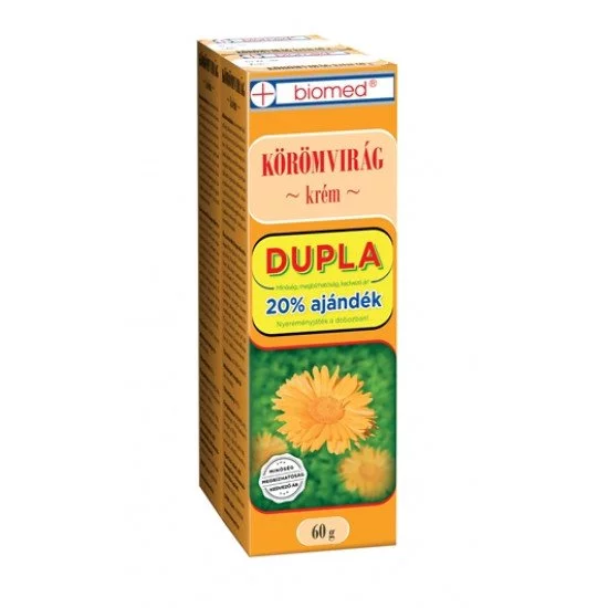 Biomed körömvirág krém dupla 60+60g Biomed körömvirág krém dupla 60+60g
