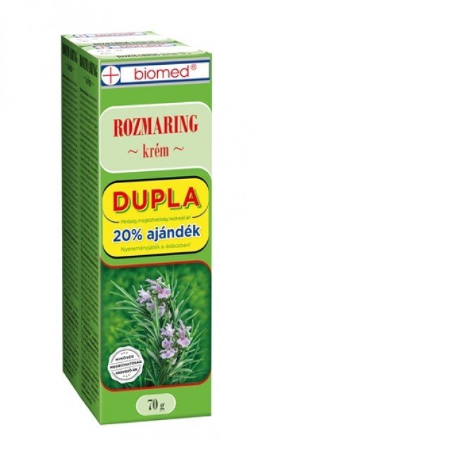 Biomed rozmaring krém dupla 70+70g 