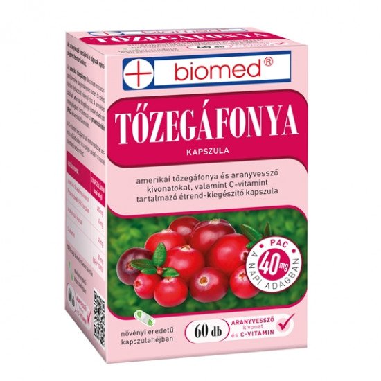 Biomed tőzegáfonya kapszula 60db