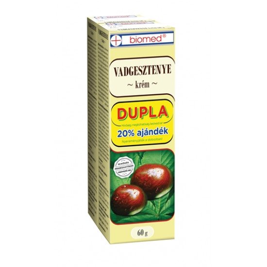 Biomed vadgesztenye krém dupla 60+60g 