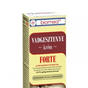 Biomed vadgesztenye krém forte 60g 