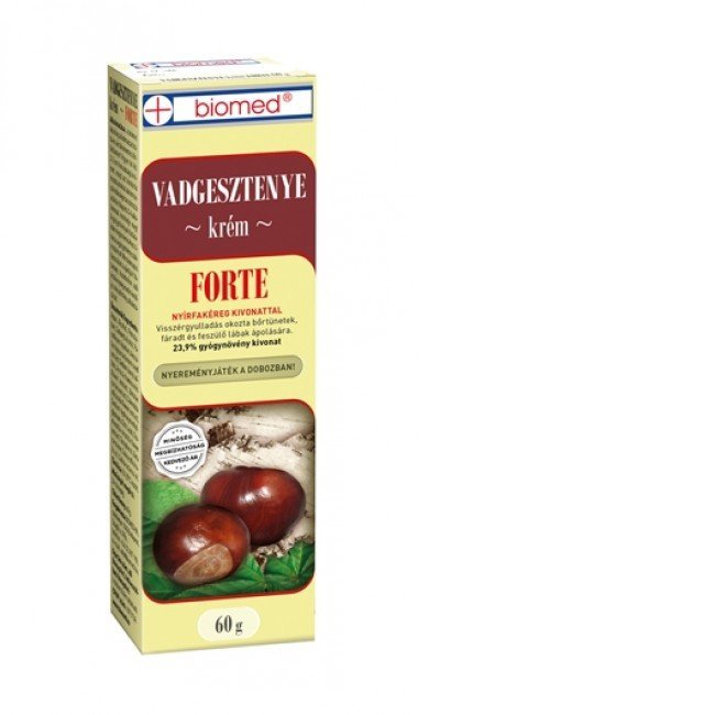 Biomed vadgesztenye krém forte 60g 