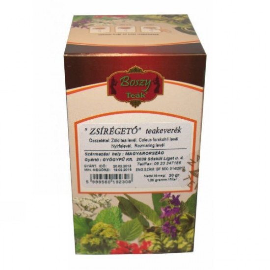 Boszy Zsírégető Teakeverék 25 g