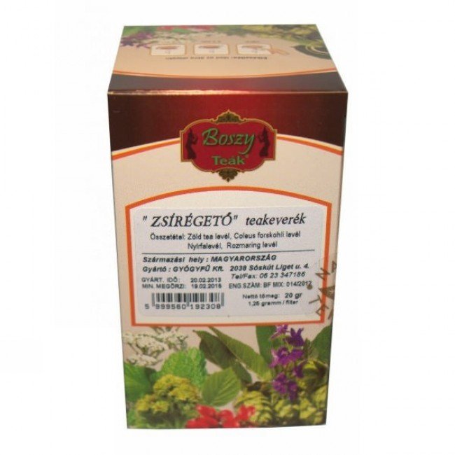 Boszy Zsírégető Teakeverék 25 g Boszy Zsírégető Teakeverék 25 g