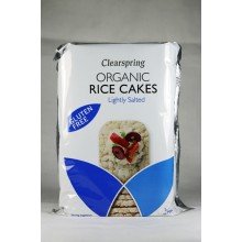 Clearspring bio puffasztott rizskenyér sós 130g