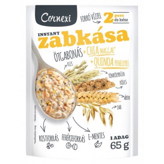 Cornexi zabkása ötgabonás chia mag-quinoa pehely 65g