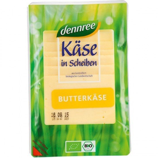 Dennree bio szeletelt félkemény sajt 150g