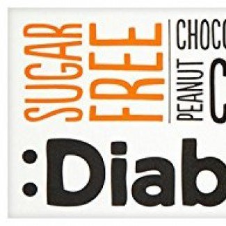 Diablo cukormentes csokis-földimogyorós keksz 150g