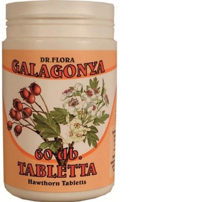 Dr.flóra galagonya tabletta 60db