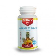 Dr.herz ananász-papaya enzim kapszula 60db