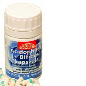 Egészségfarm acidophilus+bifidus kapszula 90db