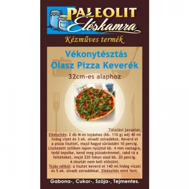 Éléskamra olasz pizza lisztkeverék 180g Éléskamra olasz pizza lisztkeverék 180g