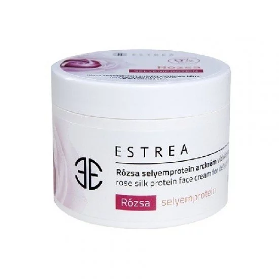 Estrea rózsa selyemprotein arckrém vízhiányos bőrre 80ml Estrea rózsa selyemprotein arckrém vízhiányos bőrre 80ml