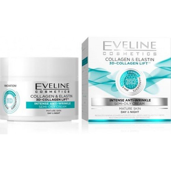 Eveline 3d collagen intenzív ránctalanító arckrém 50ml