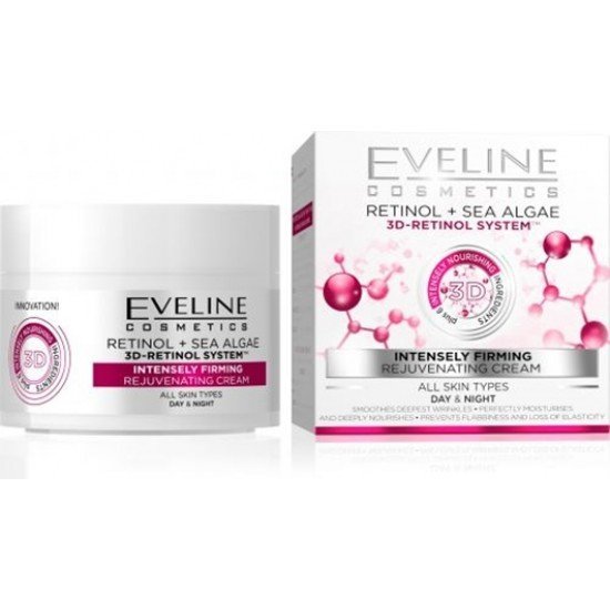 Eveline 3d retinol intenzív feszesítő arckrém 50ml