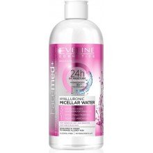 Eveline facemed+hyaluronos micellás arclemosó 400ml