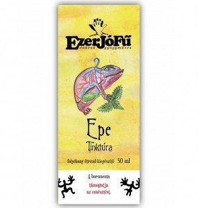 Ezerjófű Epe tinktúra 50ml