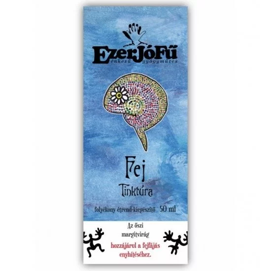 Ezerjófű Fej tinktúra 50ml Ezerjófű Fej tinktúra 50ml