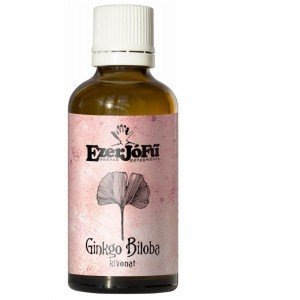 Ezerjófű Ginkgo biloba glicerines kivonat 50ml Ezerjófű Ginkgo biloba glicerines kivonat 50ml