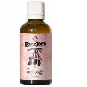 Ezerjófű Goji bogyó glicerines kivonat 50ml Ezerjófű Goji bogyó glicerines kivonat 50ml