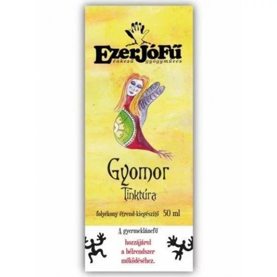 Ezerjófű Gyomor tinktúra 50ml Ezerjófű Gyomor tinktúra 50ml