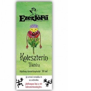 Ezerjófű Koleszterin tinktúra 50ml Ezerjófű Koleszterin tinktúra 50ml