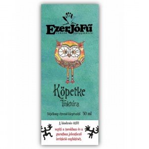 Ezerjófű Köpetke tinktúra 50ml Ezerjófű Köpetke tinktúra 50ml