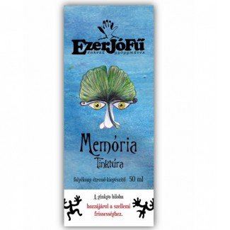 Ezerjófű Memória tinktúra 50ml