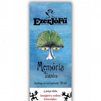 Ezerjófű Memória tinktúra 50ml