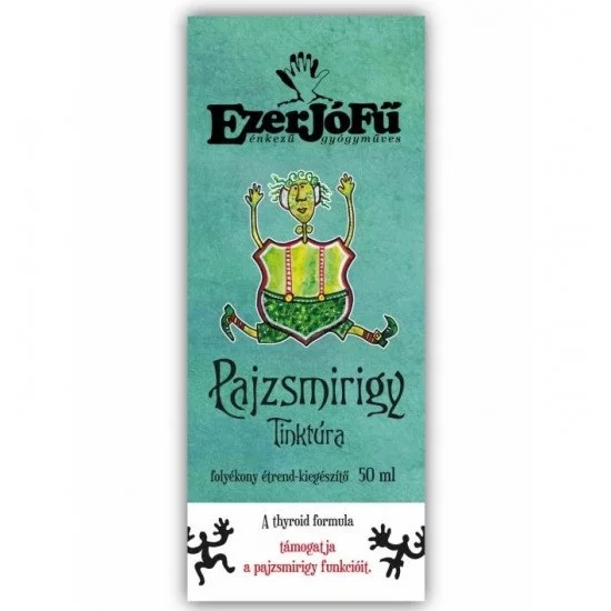 Ezerjófű Pajzsmirigy tinktúra 50ml Ezerjófű Pajzsmirigy tinktúra 50ml