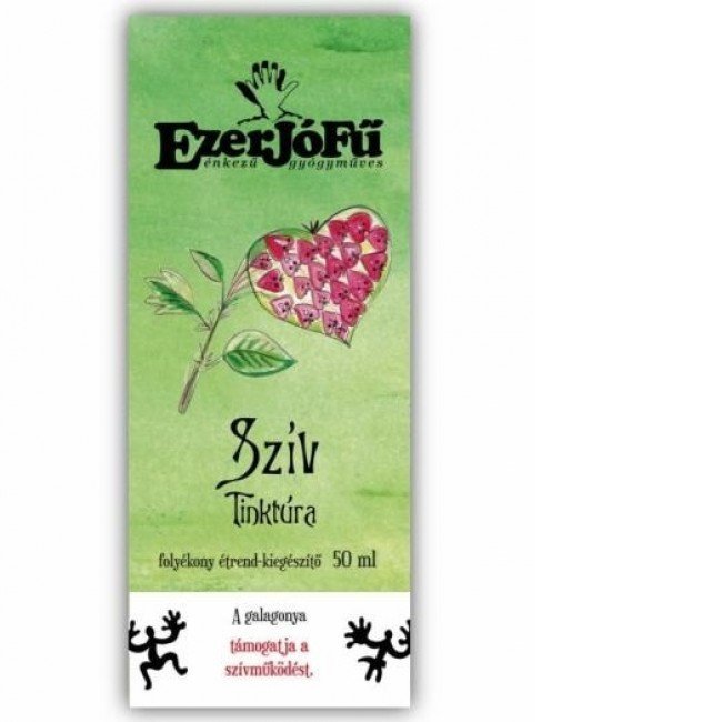 Ezerjófű Szív tinktúra 50ml Ezerjófű Szív tinktúra 50ml