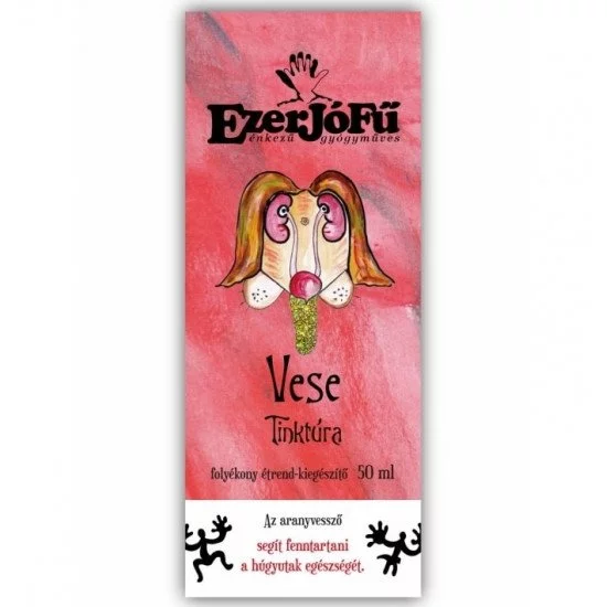 Ezerjófű Vese tinktúra 50ml Ezerjófű Vese tinktúra 50ml