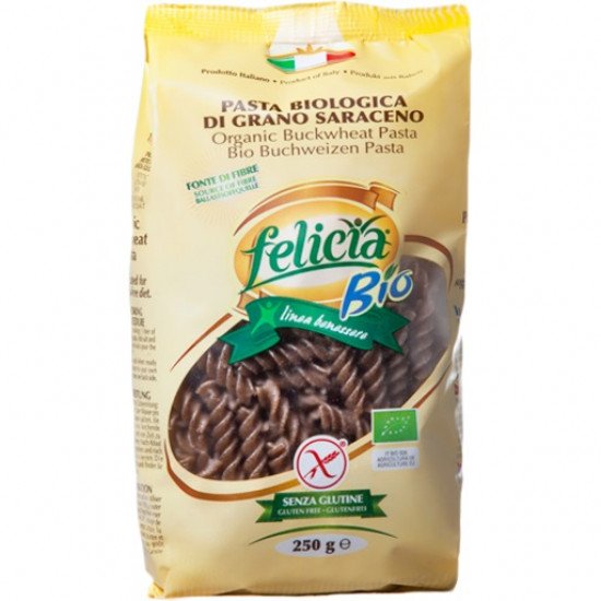 Felicia bio hajdina fusilli gluténmentes tészta 250g