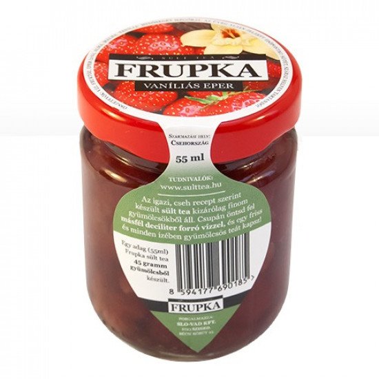 Frupka sült tea vaníliás eper 55ml