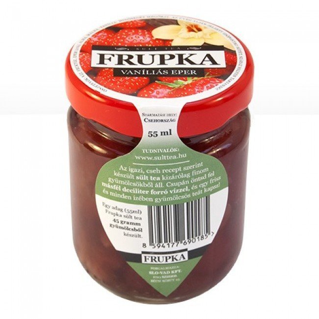 Frupka sült tea vaníliás eper 55ml